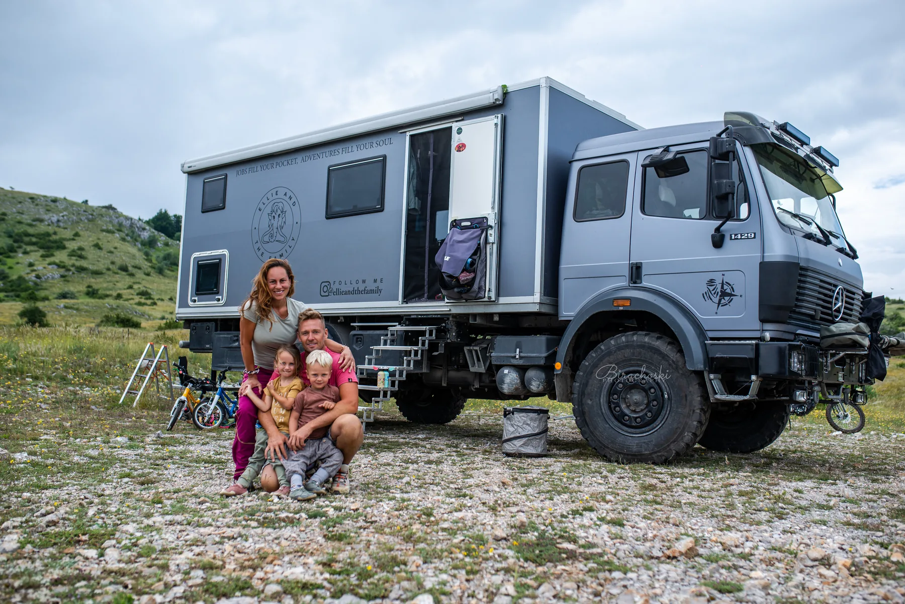 Unsere Familie vor Ellie